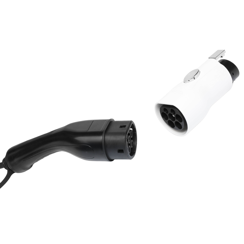 Adapter Typ 2 (Ladekabel) auf Typ 1 (Auto)