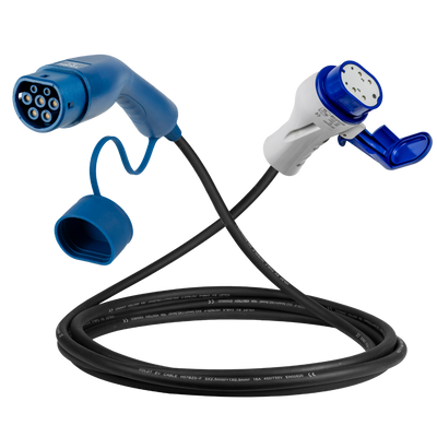 Typ 2 - Typ 3 | Mode 3 | 16A | 11kW Ladekabel