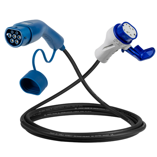 Typ 2 - Typ 3 | Mode 3 | 16A | 11kW Ladekabel