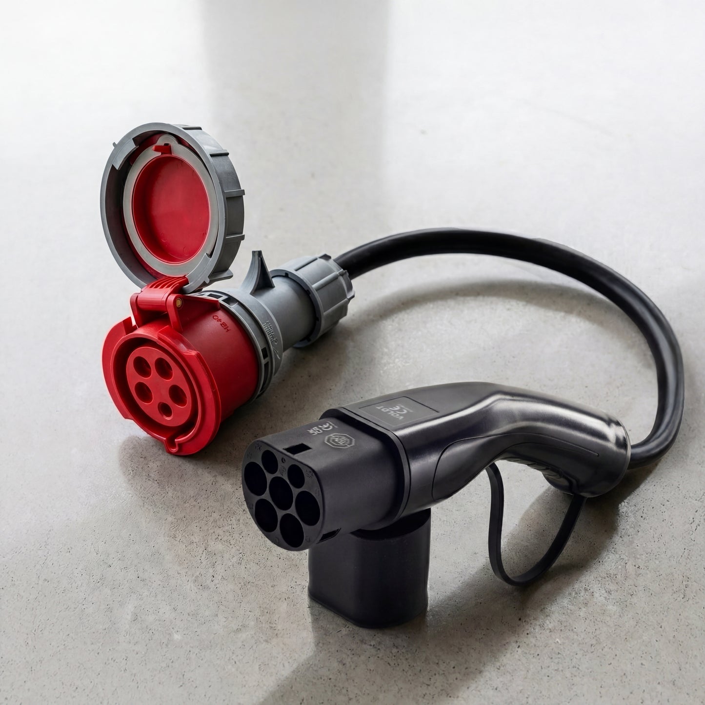 32A 5-poliges CEE auf Typ 2 Adapter