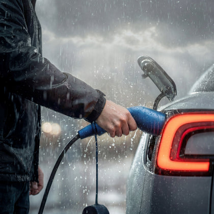Charging Your EV in Heavy Rain: IP Ratings, Cable Inspection and the Do's and Don'ts