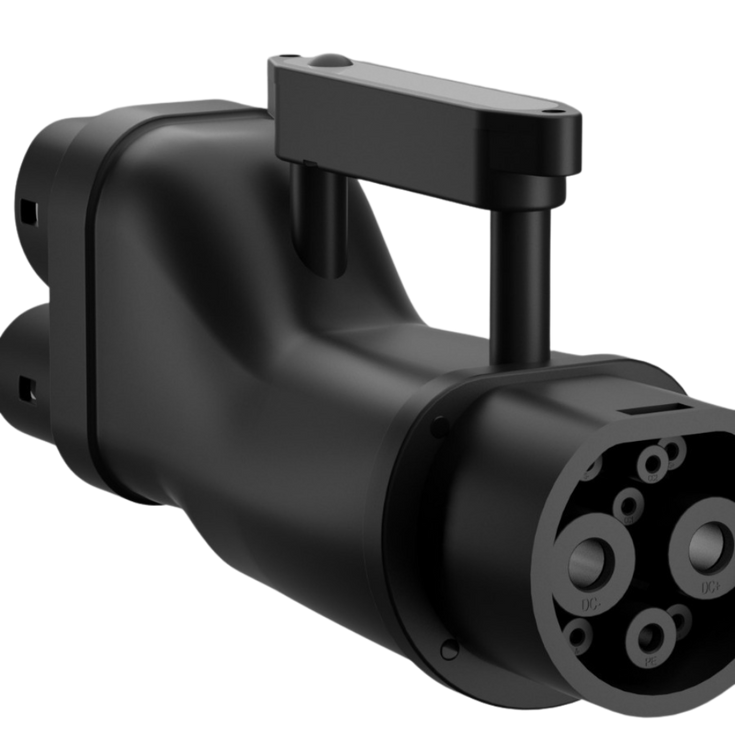 EV-Ladeadapter GBT zu CCS2