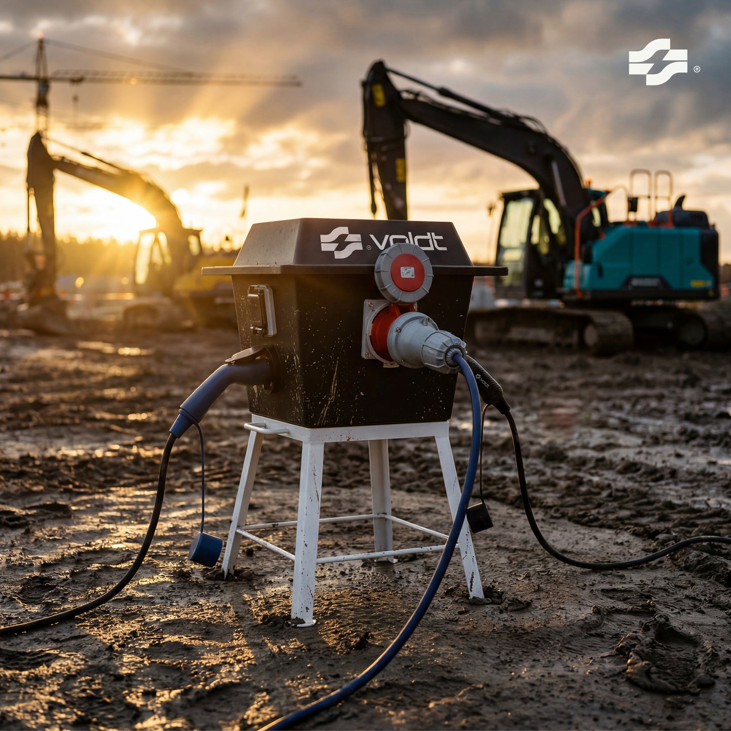 Voldt® Sitecharge | Typ 2 | 2×11 kW