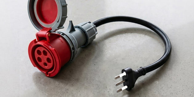 16A 5-polig auf Typ L für Italien Adapter