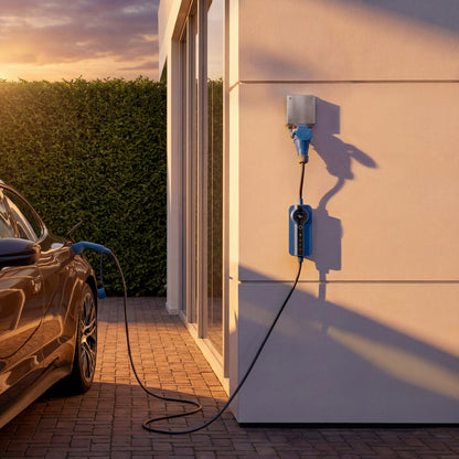 Voldt® CEE Ladekabel Typ 2 | 1 phasig | 8A - 16A | 3.7kW  + APP