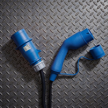 Voldt® CEE Ladekabel Typ 2 | 1 phasig | 8A - 16A | 3.7kW  + APP