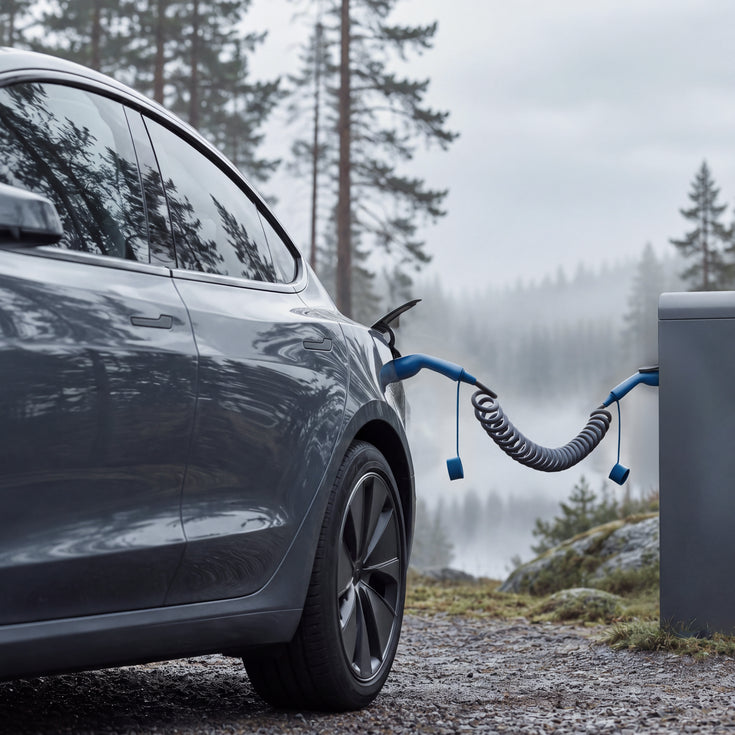 Typ 2 | 1 Phase | 16A | 3,7kW | Spiralladekabel