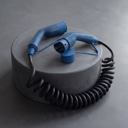 Typ 2 | Mode 3 | 32a | 22kW | Spiralladekabel
