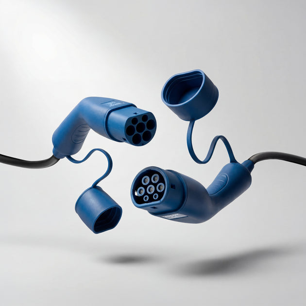Typ 2 | Mode 3 | 32a | 22kW | Spiralladekabel