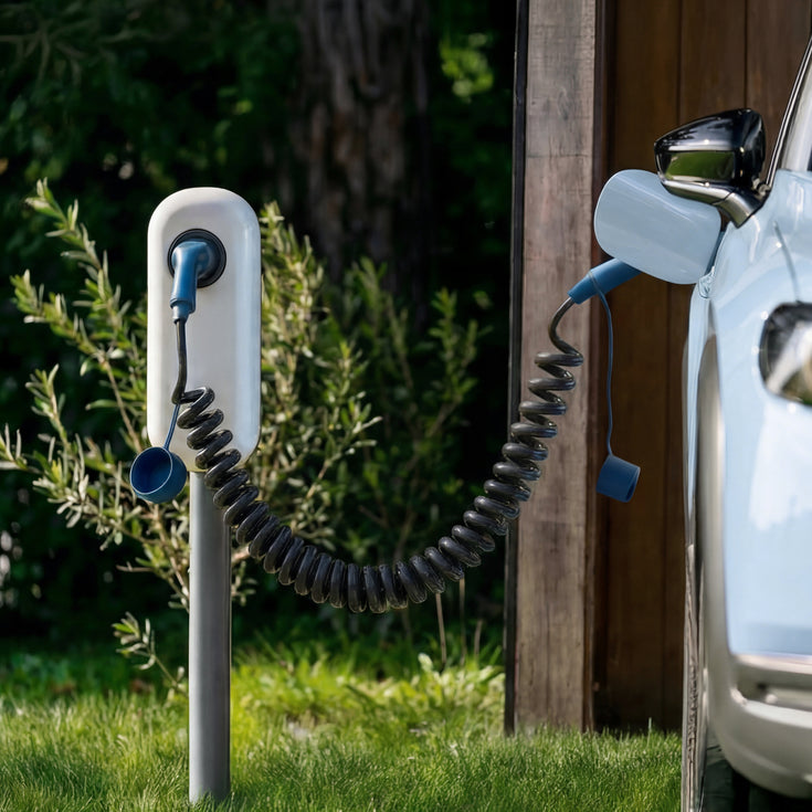 Typ 2 | Mode 3 | 32a | 22kW | Spiralladekabel