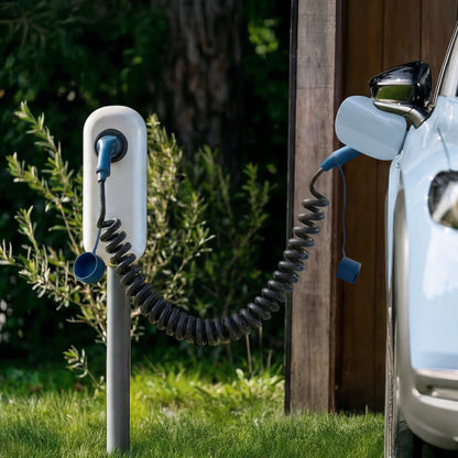 Typ 2 | Mode 3 | 32a | 22kW | Spiralladekabel