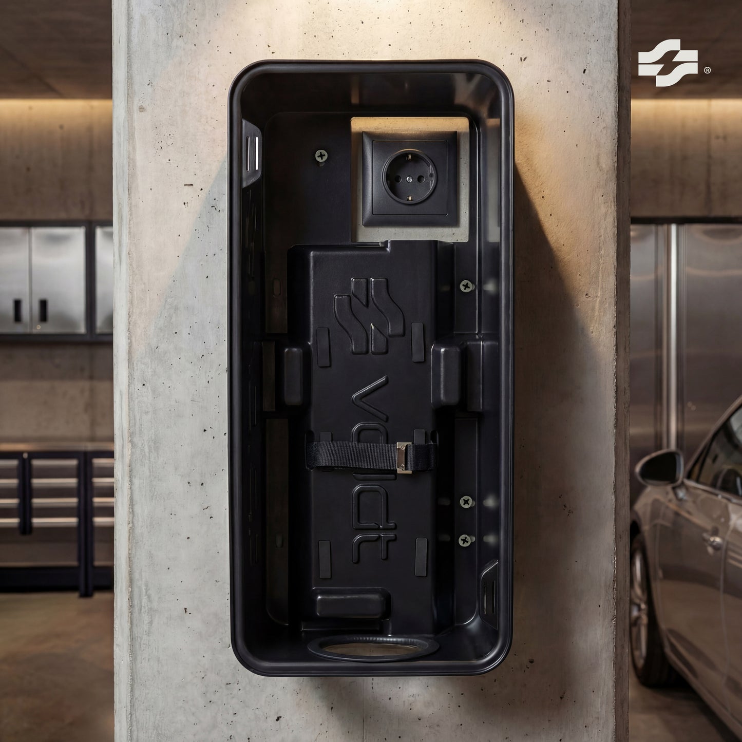 Voldt® Boxx für mobile Haushalts-Ladegeräte