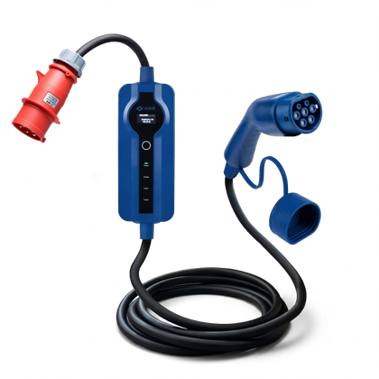 Voldt® CEE Ladekabel Typ 2 | 3 phasig | 8A - 32A | 22kW  + APP