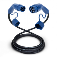 Typ 2 | 1 Phase | 32A | 7,4 kW Ladekabel